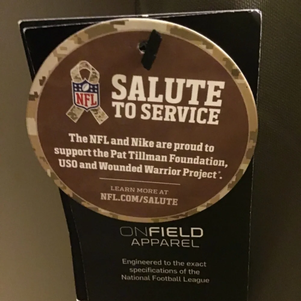 🔥SALE! NWT, Nike , Odel Beckham Jr. Military Salute, commemoration jersey, 😎 - Picture 5 of 6